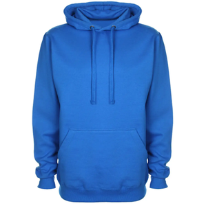 Sweat-shirt et sweat à capuche unisexe surdimensionné en coton mélangé respirant avec fermeture éclair et poches, idéal pour l'hiver - Product Image 4
