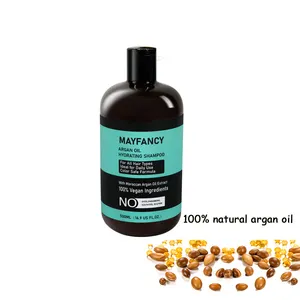 GMP fabrika ücretsiz örnek OEM organik Argan yağı nemlendirici onarıcı saç bakım seti Argan serisi doğal maddeler yetişkin kadın