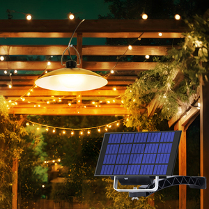 Solar <b>Pendant</b> LED <b>Light</b> Dimmable Warm White Outdoor Shed <b>Lights</b> Balcony Indoor Home Decoration Powered Courtyard Waterproof Lamp - Product Image 3
