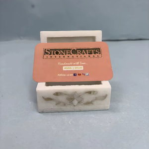 Joyero clásico de mármol blanco | Recuerdo decorativo al por mayor para mujer - Product Image 4