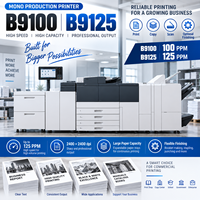 Imprimante de production monochrome reconditionnée B9100 B9125, 100-125 ppm, presse numérique A3, copieur, machine d'impression commerciale