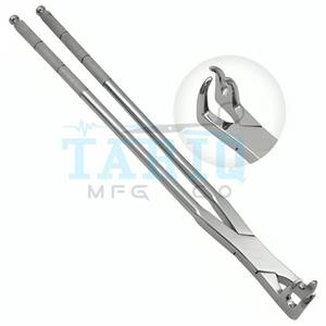 Pince d'extraction de dents de loup en acier inoxydable de haute qualité Instruments équins dentaires vétérinaires diagnostic nouveauté - Product Image 2