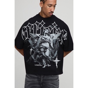 Camisetas Personalizadas para Hombre con Gráficos, Impresión Digital de Alta Calidad, Tela de Poliéster/Algodón, Transpirable, Casual, Elegante, Ropa Urbana Diaria - Product Image 1
