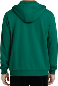 Venta al por mayor personalizado 3D Puff Imprimir Logo Hombres Sudadera con capucha de algodón mezclado Peso pesado de gran tamaño en relieve Cremallera completa Street Style Basics - Product Image 6