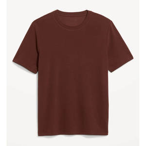 Vierge 100 coton vente en gros équipe travailleur t-shirts impression personnalisée hommes marron décontracté Sport t-shirt - Product Image 1