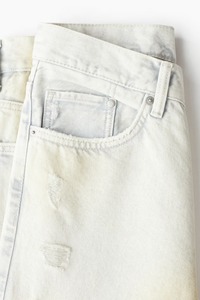 กางเกงยีนส์ทรงหลวมลำลองสำหรับผู้ชายสไตล์ใหม่ปี2025กางเกงยีนส์ขากว้างตรงฮิปฮอปกลางสีดำเพชรสำหรับฤดูหนาว - Product Image 6