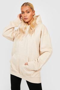 Vente chaude Hoodies Surdimensionné Casual Puff Impression 100% Coton Femmes Hiver Hoodies Drop Shoulder Respirant Fabriqué au Pakistan - Product Image 2