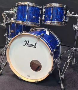 Nouvel ensemble de batterie Masters 2025 en érable bleu Abalone MMG904XP/C418, prêt à être expédié - Product Image 1