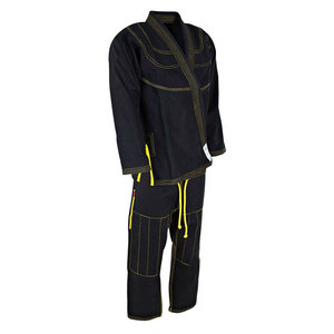 Kimono d'entraînement d'arts martiaux en coton pour homme, sur mesure, pour le BJJ, le grappling et le Jiu-Jitsu, avec logo personnalisé, service OEM - Product Image 6