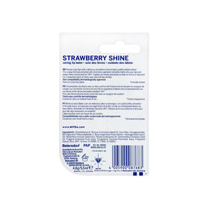 Hidratación Duradera con el Bálsamo Labial Nivea Strawberry Shine, Aroma Dulce a Fresa - Product Image 6