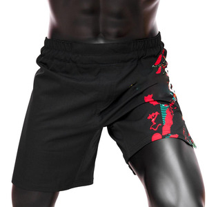 <b>MMA</b> Training <b>Shorts</b> Custom Logo Men Embroidery Boxing <b>Shorts</b> Wholesale Customized Quality Unique Latest Design - Product Image 3