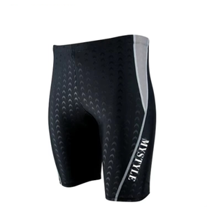 Shorts de sport mi-longs en toile pour hommes, dernière conception, logo personnalisé, respirant, avec cordon de serrage, motif uni, style sportif, OEM/ODM - Product Image 3