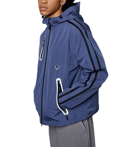 Coupe-vent imperméable unisexe grande taille avec logo personnalisé 2026, col montant zippé, teinté, pour randonnée en extérieur – Qualité supérieure - Product Image 6