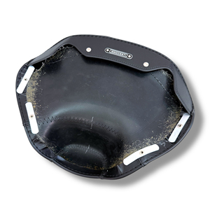 Funda individual negra para asiento delantero - Tipo cerrado - Lambretta LD 1957 - Product Image 4