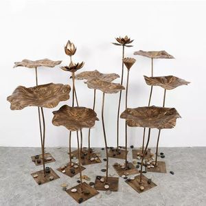 metal garden <b>stakes</b> yard art decor <b>for</b> outdoor flower beds durable finish rust resistant weatherproof design - Product Image 2