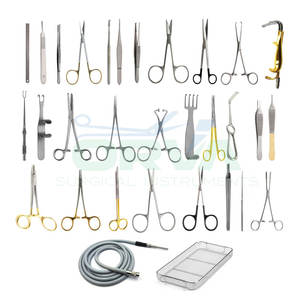 Juegos de instrumentos quirúrgicos de último diseño con logotipo personalizado, fuente de alimentación manual, Material de acero inoxidable a la venta - Product Image 4