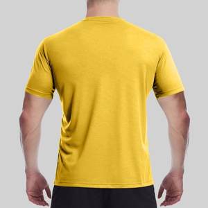 Camisetas para hombre Camiseta de verano lisa de algodón Camiseta informal de manga corta con cuello redondo para hombre - Product Image 6