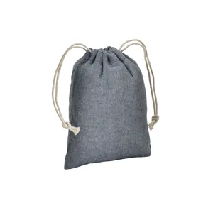 Sacchetti Sportivi Ecologici in Cotone Riciclato con Coulisse, Borsa Promozionale Sostenibile per Gadget - Product Image 5