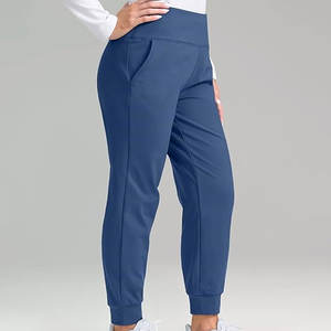 Custom Solid <b>High</b> Elastic <b>Waist</b> <b>Flare</b> <b>Leggings</b> Logo Women Two Piece Set Yoga Pants Wholesale Activewear Fitness Breathable - Product Image 2