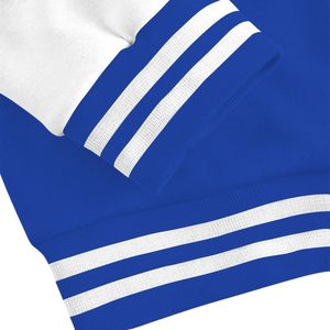 Zeta Phi Beta 1920 Fondateurs Édition Sororité Bleu Blanc Varsity Letterman Veste ZPB Vie Grecque Chenille Patch Gear - Product Image 6