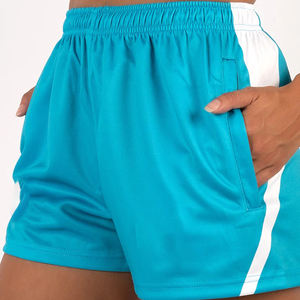 Short de basket-ball de haute qualité Short de sublimation Short de rugby pour femme vierge avec poches et fermeture éclair - Product Image 1