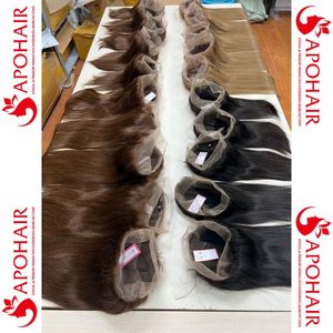 ขายส่งวิกผมลูกไม้เต็มตรง100% ผมมนุษย์ที่กำหนดเองสี HD ลูกไม้โรงงานแนวโน้มด้านบน - Product Image 2