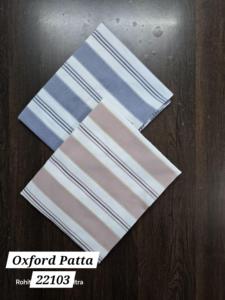 Tela de cuadros Oxford Premium | Material de Camisa de algodón 100% para moda masculina | Calidad de exportación - Product Image 5