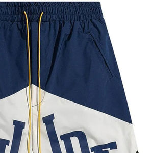 Pantalones cortos de malla para hombre de primera calidad, ropa de calle, tela transpirable, ajuste Unisex, informal, ligero, estilo de verano con bolsillos laterales - Product Image 5