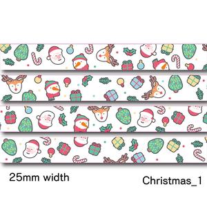 Beau ruban adhésif washi de noël de haute qualité - Product Image 2
