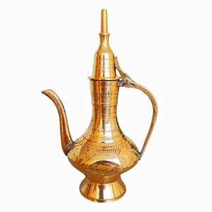 ชิ้นส่วนที่เน้นเสียงทองเหลือง surahi สำหรับการตกแต่งภายในที่หรูหรา - Product Image 4