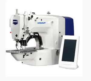 SSPEEDWAY ® -SW-1906GH – Máquina de coser de accionamiento directo y electrónica/Bartack – Configuración completa, mesa/soporte incluidos - Product Image 1