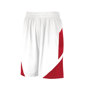 Short d'entraînement d'été personnalisé pour hommes High Street Polyester Fitness Sublimation Mesh Reversible Basketball Pattern Casual - Product Image 2