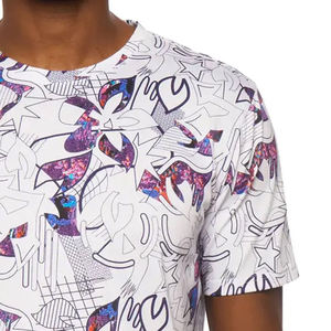 Camisetas de hombre de material de poliéster con cuello redondo, camisetas de sublimación de ropa deportiva de alta calidad al por mayor - Product Image 4