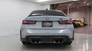 Meilleur prix de gros pour BMW M3 Competition 4 portes berline turbo cuir RWD R19 automatique 2020 d'occasion avec caméra arrière gauche - Product Image 3