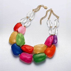 Bolas de cuerno de búfalo natural negro y un collar de cuerno de búfalo natural blanco 1 producto indio hecho a mano - Product Image 6