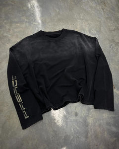 Sudaderas Personalizadas Casuales para Hombre, Estilo Holgado, Hombros Caídos, Algodón Grueso, Lavado Ácido, Desgastado, DTG, Ropa Urbana de Invierno - Product Image 1