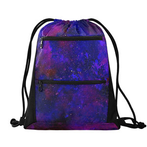 OEM Service Wholesale Best Design Drawstring <b>Bags</b> Lightweight Solid Color Contrast Drawstring <b>Bags</b> - Product Image 1