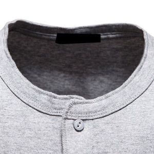 Logo personnalisé T-shirts à manches courtes couleur unie 100% coton T-shirts unis pour hommes - Product Image 3