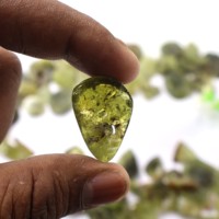 Prix de gros Vesuvianite Druzy Cabochon Lot fait à la main Vesuvianite cristal pour la fabrication de bijoux pierre Vesuvianite pierre précieuse