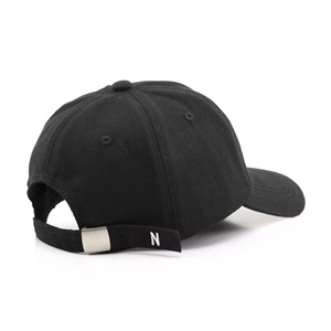 Gorra de béisbol de moda de 6 paneles personalizada OEM para hombre, de algodón 100% tela impermeable de alta calidad, logotipo de goma bordado a mano - Product Image 5