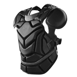 Protector de pecho de cuero PU duradero que ofrece alta resistencia al impacto con correas ajustables de ajuste personalizado - Product Image 2