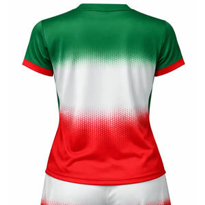 Conjunto de Uniforme de Voleibol Personalizado con Estampado de Equipo, Manga Corta, 100% Poliéster, Conjunto de Jersey Unisex para Adultos - Product Image 6