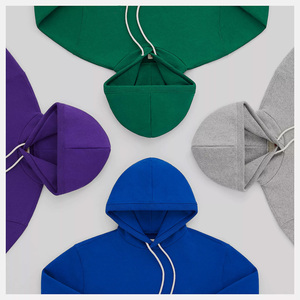 เสื้อฮู้ดซิปผู้ชายแบบใหม่ OEM ขายส่ง ขนาดสั่งทำได้ พร้อมปักโลโก้ พิมพ์ลาย ผ้าฝ้าย 100% ทรงโอเวอร์ไซส์ สำหรับฤดูหนาว - Product Image 5