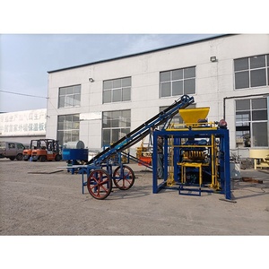 Mesin Pembuat Blok Otomatis QTJ4-24 untuk Blok Berongga Ukuran 6 & <span class=keywords><strong>8</strong></span> & 4 Inci untuk Proyek Jamaika - Product Image 3