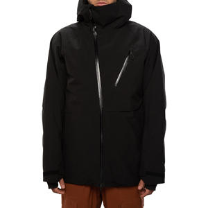 Chaqueta cortavientos con logotipo personalizado al por mayor, abrigos térmicos de senderismo para hombre, sudaderas con capucha de invierno, chaqueta impermeable de invierno - Product Image 2