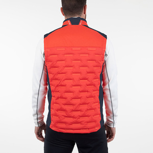 Gilet hybride réversible en polyester coupe-vent d'hiver à séchage rapide pour hommes, pour le travail en plein air, style formel - Product Image 2