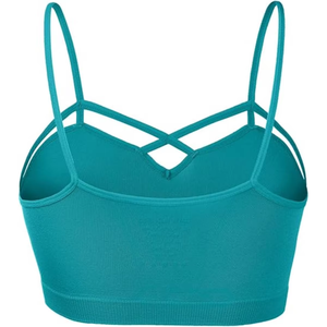 Soutien-gorge de sport pour femme de haute qualité, à bretelles, sans couture, offrant un maintien flexible pour l'entraînement, le yoga et l'usage quotidien - Product Image 5