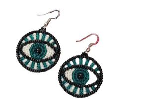 Boucles d'oreilles multi-perles de qualité supérieure avec perles en céramique, fabricant OEM à prix avantageux - Product Image 3