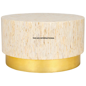 Usine directement vente nacre Table Design de luxe personnaliser à la main décor meubles de maison Table basse en gros - Product Image 1