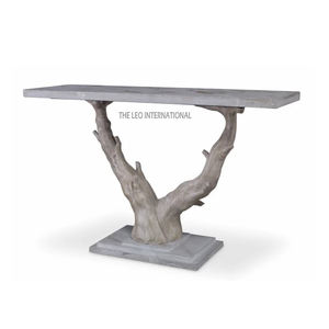 Handmade Luxurious Console <b>Table</b> with Irregular Shape Golden Aluminum Casted Modern Design and Marble <b>Top</b> for <b>Wedding</b> - Product Image 2